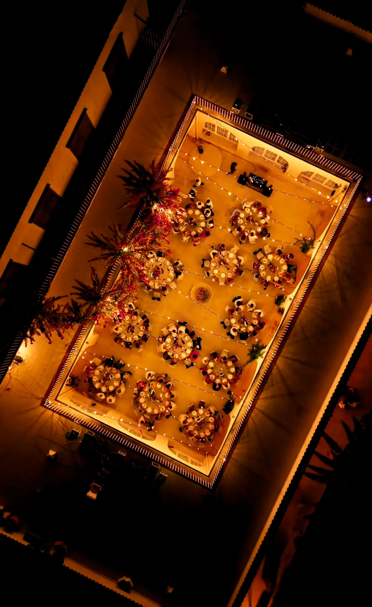 Corporate gala dinner setup in Split organised by Catering Majetic